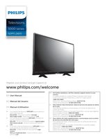 Philips 50PFL5601/F7B TV Operating Manual